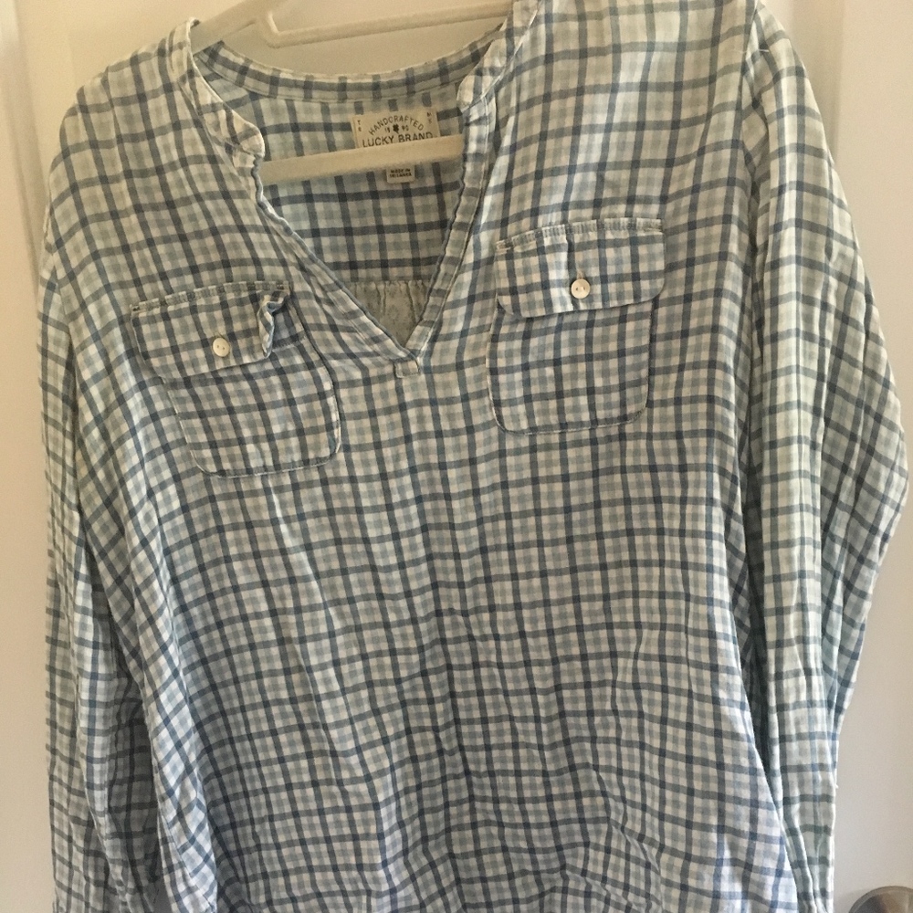 Lucky Brand Plaid Shirt